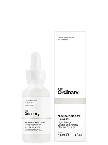 Сыворотка для лица The Ordinary Niacinamide 10% + Zinc 1% с ниацинамидом и цинком, 30 мл, купить недорого