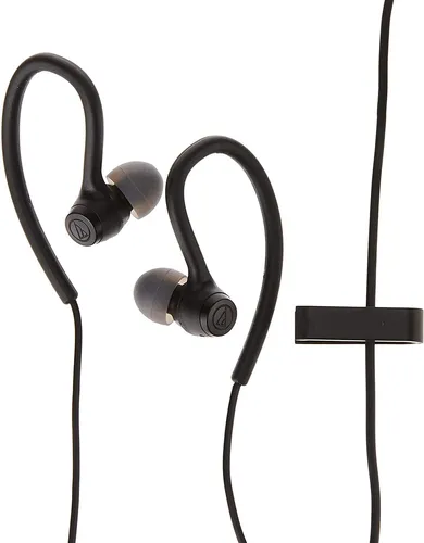 Simli naushniklar Audio Technica ATH-SPORT10BK, qora, купить недорого