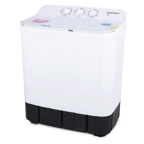 Полуавтоматическая стиральная машина Shivaki TG60, Белый, купить недорого