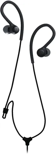 Simli naushniklar Audio Technica ATH-SPORT10BK, qora