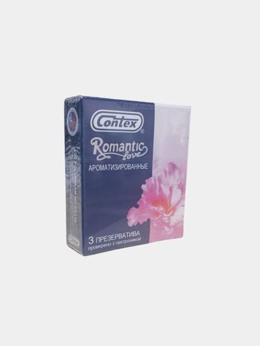 Презервативы Contex Romantic Love, 3 шт