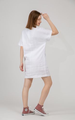 Платье короткий рукав Terra Pro SS23WES070, White, фото № 9
