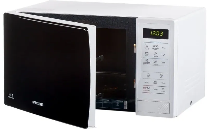 Микроволновая печь Samsung ME 83 KRW, Черно-белый, фото № 4