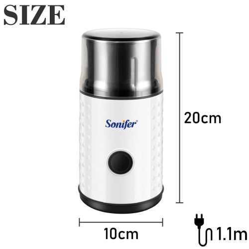 Кофемолка Sonifier Cofee Grinder SF-3537, Белый