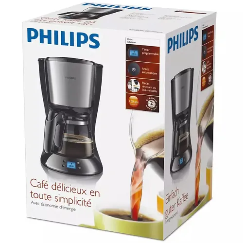 Кофеварка Philips HD7459/20, Черный, фото