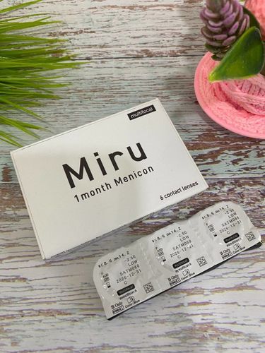 Контактные линзы Miru 1 month Menicon Multifocal HIGH, 1 шт, -3.00 SPH