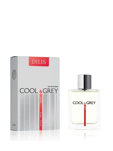 Туалетная вода Dilis Cool and Grey Sport, 100 мл