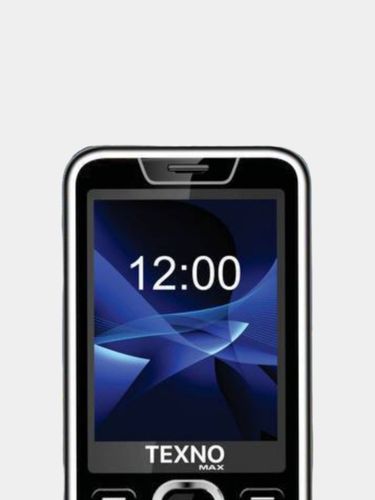 Telefon Texno Max 024, Qora, купить недорого