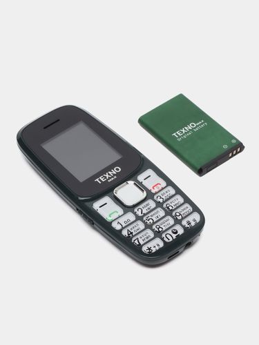 Телефон Texno Max 021S, Серый, купить недорого
