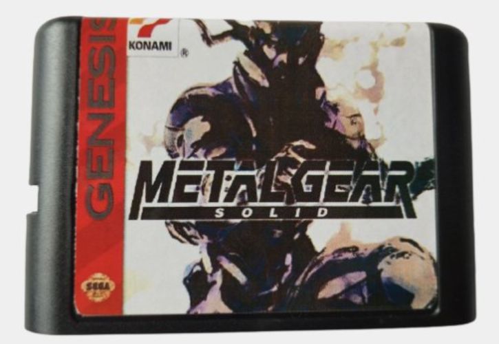 Картридж для игровой приставки Sega 16 bit Metal Gear