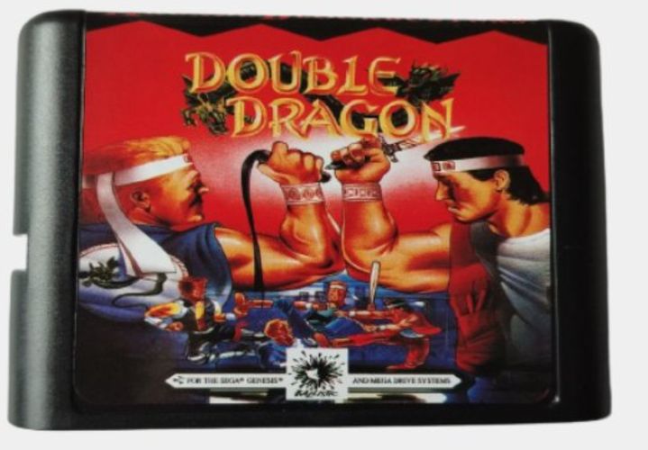 Картридж для игровой приставки Sega 16 bit Double Dragon