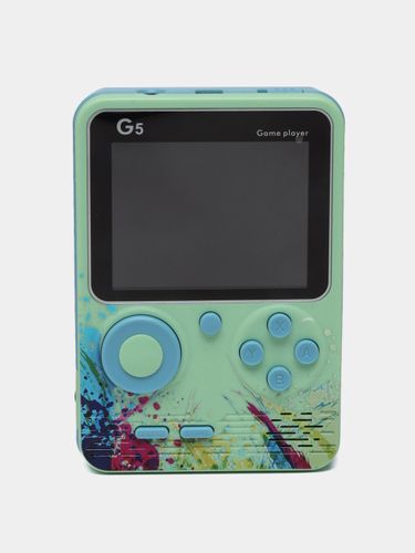 Ретро игровая приставка Sup G5 Game Box Portable, Лайм