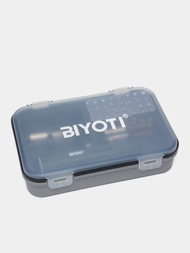 Аккумуляторная отвёртка с кейсом и 32 битами BIYOTI BYT-32S2, купить недорого