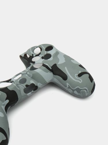 Защитный чехол для геймпада Dualshock4 PS4, Серый меланж, купить недорого