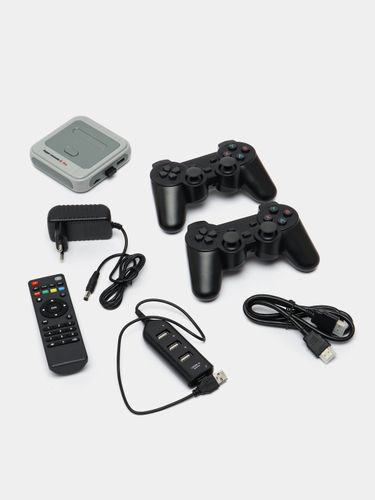 Игровая приставка TV Box Super Console X Pro, 64 GB, Серый, купить недорого