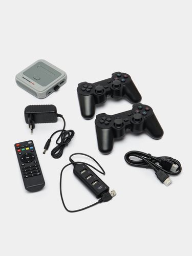 Игровая приставка TV Box Super Console X Pro, 64 GB, Серый