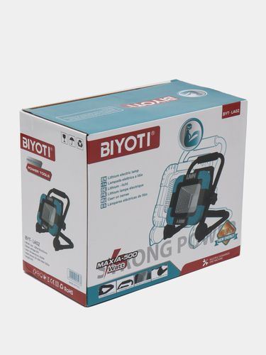 Аккумуляторный прожектор BIYOTI BYT-LA02, в Узбекистане
