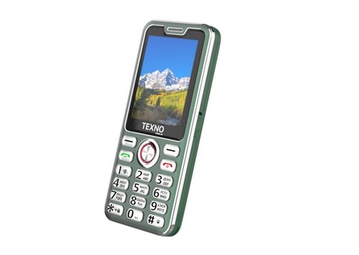 Телефон Texno Max 025, Зеленый