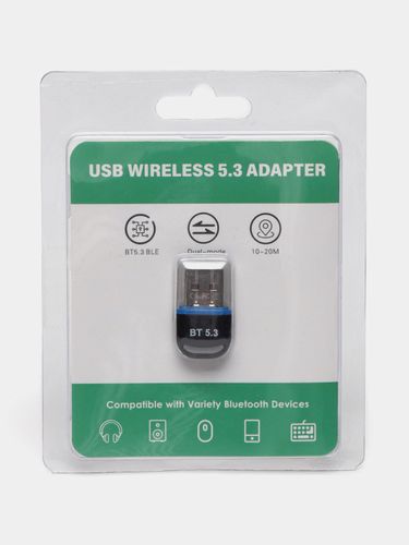 Адаптер Bluetooth 5.3 - USB, Синий