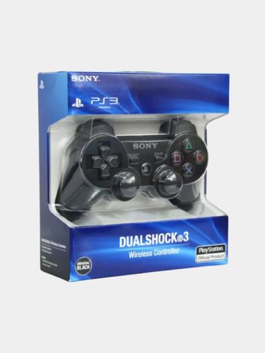 Джойстик беспроводной PS3 DualShock 3, Черный, в Узбекистане