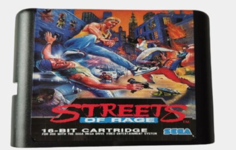 Картридж для игровой приставки Sega 16 bit Streets of Rage