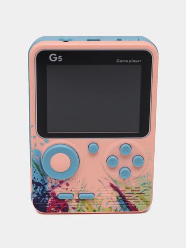 Ретро игровая приставка Sup G5 Game Box Portable, Серебряный