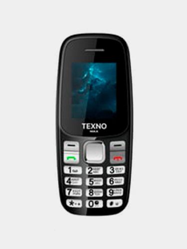 Телефон Texno Max 021S, Черный