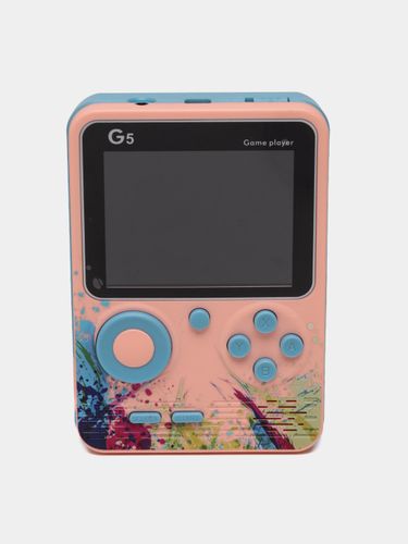 Ретро игровая приставка Sup G5 Game Box Portable, Розовый