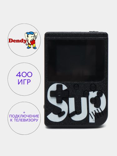 Портативная игровая приставка Sup Game Box Plus, Черный, купить недорого