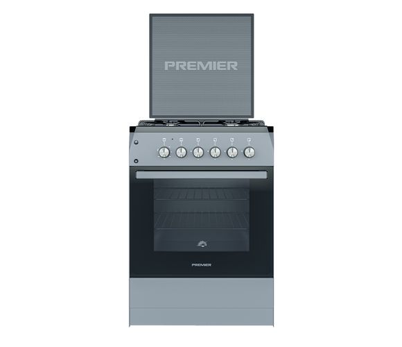 Газовая плита Premier PRM-G60-E40, Серебристый