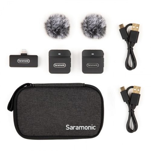 Беспроводная микрофонная система Saramonic  Blink100 B4, Черный, купить недорого