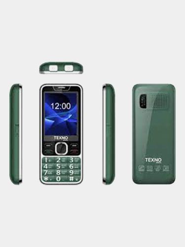 Телефон Texno Max 024, Зеленый, в Узбекистане