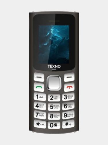 Телефон Texno Max 011S, Серый