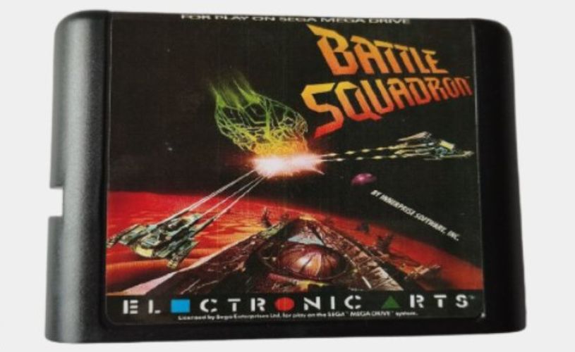 Картридж для игровой приставки Sega 16 bit Battle Squadron