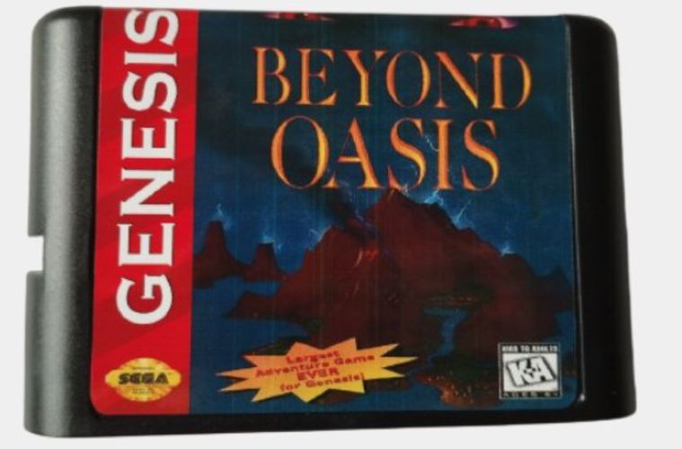 Картридж для игровой приставки Sega 16 bit Beyond Oasis