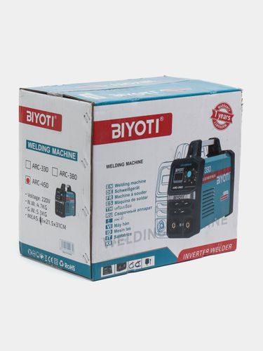 BIYOTI ARC-450 invertorli payvandlash apparati, в Узбекистане