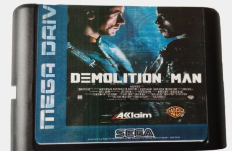 Картридж для игровой приставки Sega 16 bit Demolition Man