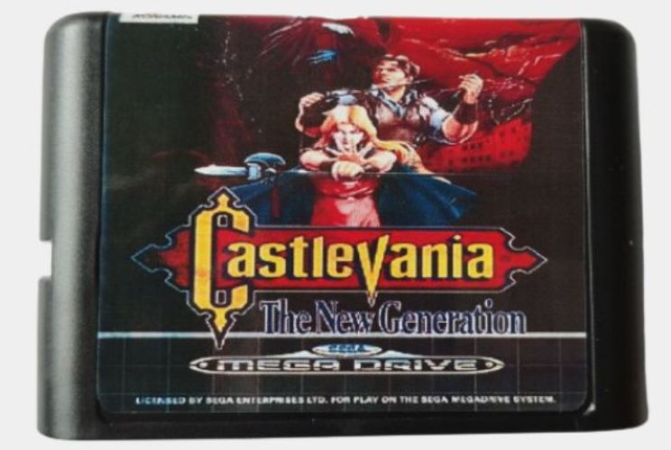 Картридж для игровой приставки Sega 16 bit Castlevania