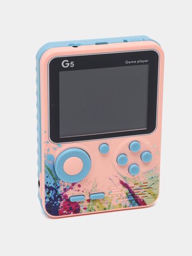 Портативная игровая консоль Sup Game Player G5, Розовый