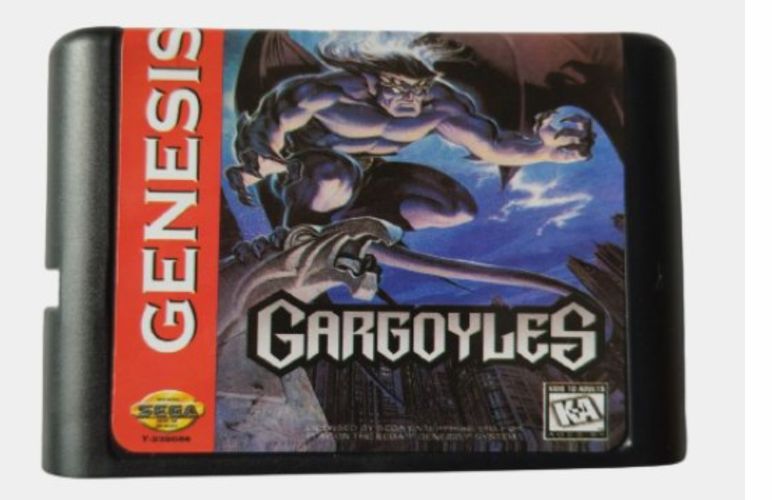 Картридж для игровой приставки Sega 16 bit Gargoyles