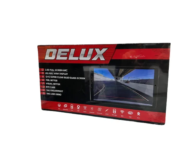 Монитор DELUX Tesla для Chevrolet SPARK, Черный, купить недорого