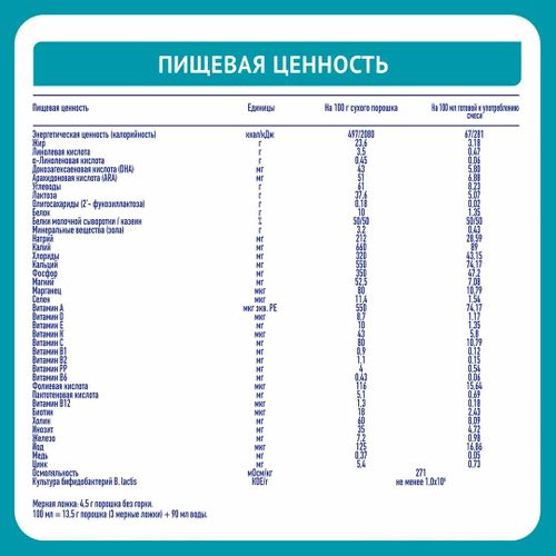 Молочко детское Nestle NAN 2 OPTIPRO для роста иммунитета и развития мозга,  6+ месяцев, 1050 г, arzon