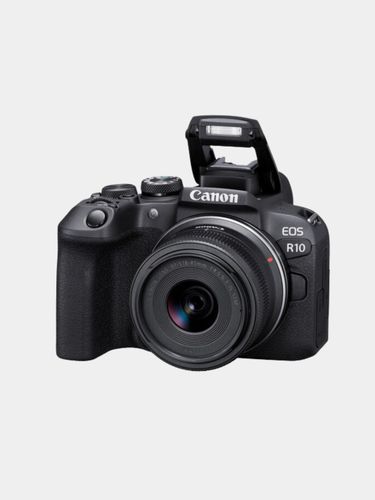 Фотоаппарат Canon EOS R10 RF-S 18-45, Черный