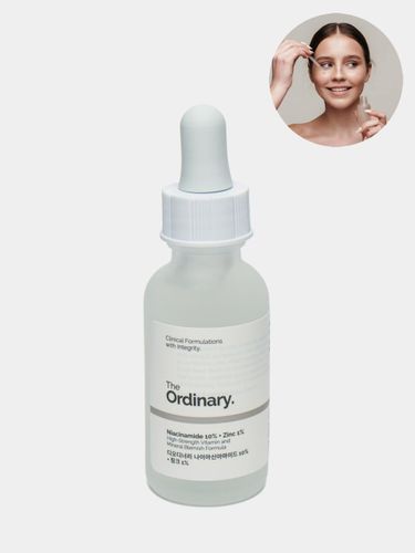 Сыворотка для лица The Ordinary Niacinamide 10% + Zinc 1%, 30 мл