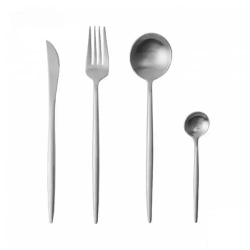 Oshxona jihozlari to‘plami Xiaomi Maison Maxx Stainless Steel Modern Flatware Set, Kumush, купить недорого