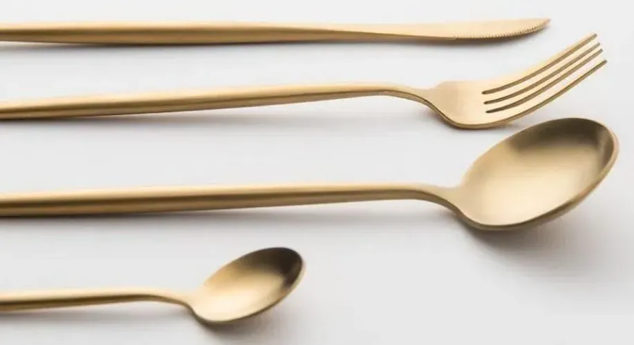 Набор столовых приборов Xiaomi Maison Maxx Stainless Steel Modern Flatware Set, Позолоченный, 19500000 UZS