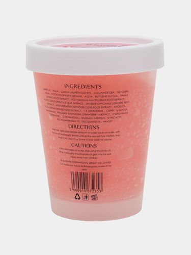 Soch va bosh terisi uchun skrab Aisunlee Strawberry Scalp Scrub, 250 g, в Узбекистане