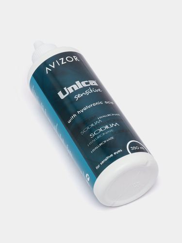 Kontakt linzalari uchun eritma Avizor Unica Sensitive, 100 ml, в Узбекистане
