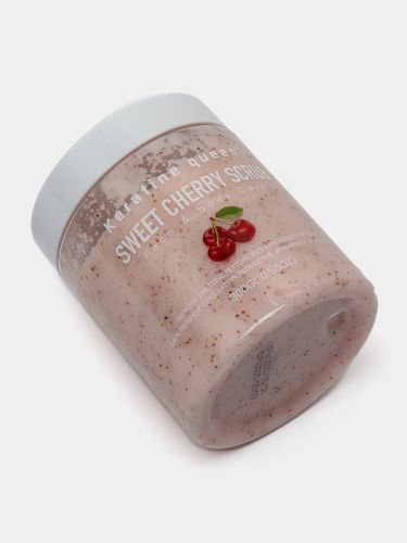 Скраб для тела и лица Keratine Queen Sweet Cherry Scrub, 300 г, 6000000 UZS