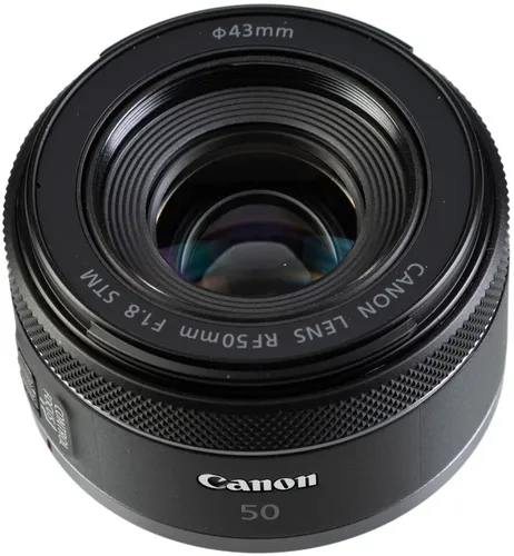 Объектив Canon RF f/1.8 STM, 50 мм, Черный, в Узбекистане